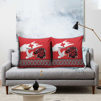 Tonga Heart Tribal Personalised Pillow Cover Polynesian Patterns