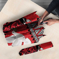 Tonga Heart Tribal Personalised Umbrella Polynesian Patterns