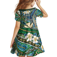 Personalised Hawaii Tribal Humpback Whale Family Matching Off Shoulder Maxi Dress and Hawaiian Shirt Omaomao Hibiscus Seamless Pattern