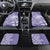 Custom Indo Fijians Car Mats Fiji ke Hindustani Polyneisan Paisley Purple Style