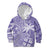 Custom Indo Fijians Kid Hoodie Fiji ke Hindustani Polyneisan Paisley Purple Style