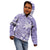 Custom Indo Fijians Kid Hoodie Fiji ke Hindustani Polyneisan Paisley Purple Style