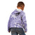 Custom Indo Fijians Kid Hoodie Fiji ke Hindustani Polyneisan Paisley Purple Style