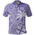 Custom Indo Fijians Polo Shirt Fiji ke Hindustani Polyneisan Paisley Purple Style