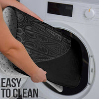 Queensland Maori Rugby Nga Hau e Wha Bathroom Set Black Motif - Polynesian Pride