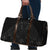 Queensland Maori Rugby Nga Hau e Wha Travel Bag Black Motif - Polynesian Pride