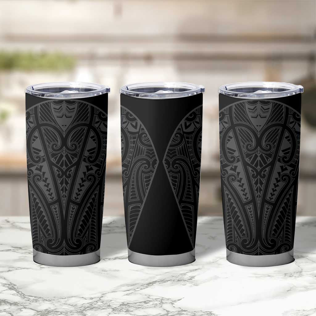 Queensland Maori Rugby Nga Hau e Wha Tumbler Cup Black Motif