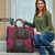 Queensland Maori Rugby Nga Hau e Wha Travel Bag Maroon Motif - Polynesian Pride