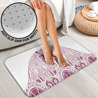 Queensland Maori Rugby Nga Hau e Wha Bathroom Set White Motif - Polynesian Pride