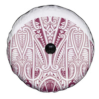 Queensland Maori Rugby Nga Hau e Wha Spare Tire Cover White Motif