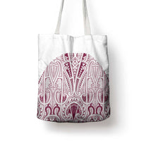 Queensland Maori Rugby Nga Hau e Wha Tote Bag White Motif - Polynesian Pride