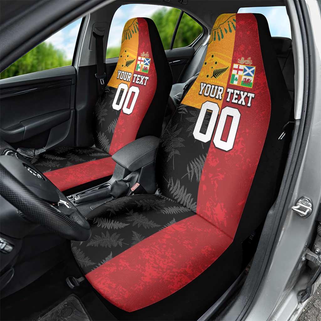 Custom British Lions-AUNZ Car Seat Cover Australia-New Zealand Indigenous Motif