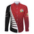 Custom British Lions New Zealand Family Matching Off The Shoulder Long Sleeve Dress and Hawaiian Shirt Half Black Fern