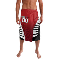 Custom British Lions New Zealand Lavalava Half Black Fern