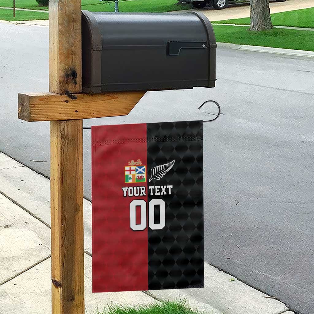 Custom British Lions New Zealand Garden Flag Sporty Style