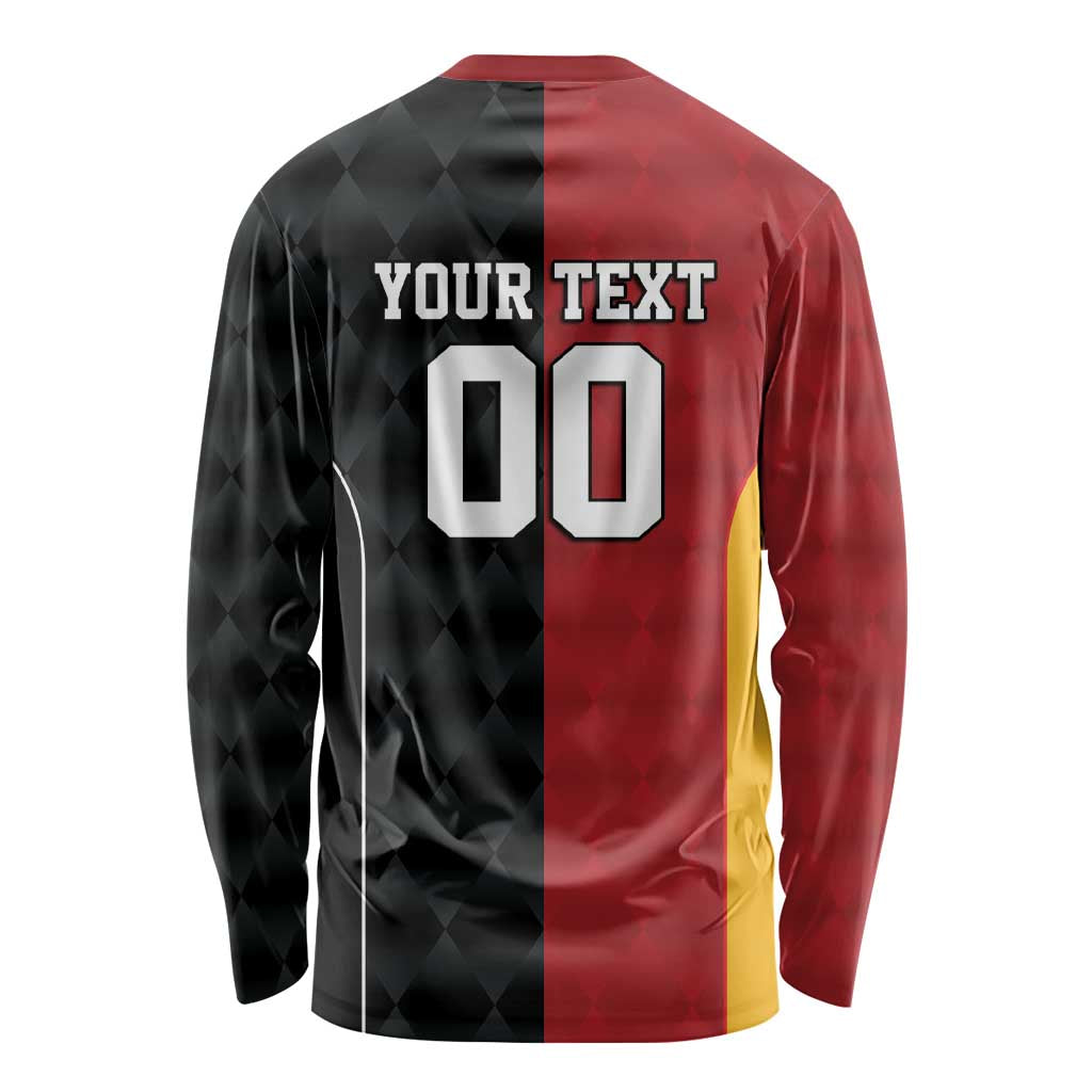 Custom British Lions New Zealand Long Sleeve Shirt Sporty Style