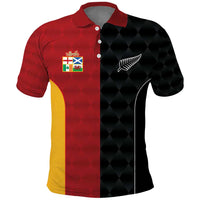 Custom British Lions New Zealand Polo Shirt Sporty Style