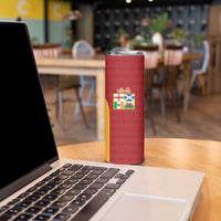 Custom British Lions New Zealand Skinny Tumbler Sporty Style LT9 - Polynesian Pride