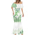 Its Okay Green Ribbon Personalised Mermaid Dress Polynesian Depression Awareness