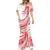 Know Your Status Red Ribbon Personalised Mermaid Dress Polynesian AIDS Awareness