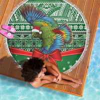 New Zealand Kea Bird Christmas Beach Blanket Maori Inspired Knitted Patterns LT9 - Polynesian Pride