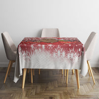 New Zealand Kekeno Seal Christmas Tablecloth Maori Inspired Knitted Patterns LT9 - Polynesian Pride