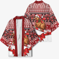 New Zealand Kiwi Bird Christmas Kimono Maori Inspired Knitted Patterns LT9 - Polynesian Pride