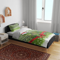 New Zealand Tuatara Christmas Bedding Set Maori Inspired Knitted Patterns LT9 - Polynesian Pride