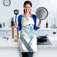 Kahui Whetu Paua shell Kowhaiwhai Taniko Personalised Apron Manta Ray Shark-Turtle Maori Tribal Style