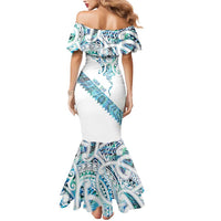 Kahui Whetu Paua shell Kowhaiwhai Taniko Personalised Mermaid Dress Manta Ray Shark-Turtle Maori Tribal Style LT9 - Polynesian Pride