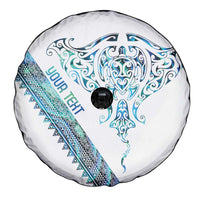 Kahui Whetu Paua shell Kowhaiwhai Taniko Personalised Spare Tire Cover Manta Ray Shark-Turtle Maori Tribal Style LT9 - Polynesian Pride