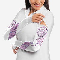 Mawhero Paua shell Kowhaiwhai Taniko Personalised Arm Sleeves Manta Ray Shark-Turtle Maori Tribal Style LT9 - Polynesian Pride