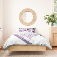 Mawhero Paua shell Kowhaiwhai Taniko Personalised Bedding Set Manta Ray Shark-Turtle Maori Tribal Style