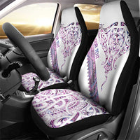 Mawhero Paua shell Kowhaiwhai Taniko Personalised Car Seat Cover Manta Ray Shark-Turtle Maori Tribal Style