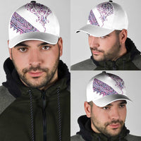 Mawhero Paua shell Kowhaiwhai Taniko Classic Cap Manta Ray Shark-Turtle Maori Tribal Style LT9 - Polynesian Pride