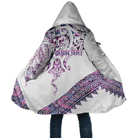 Mawhero Paua shell Kowhaiwhai Taniko Personalised Cloak Manta Ray Shark-Turtle Maori Tribal Style