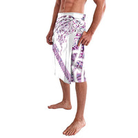 Mawhero Paua shell Kowhaiwhai Taniko Personalised Lavalava Manta Ray Shark-Turtle Maori Tribal Style LT9 - Polynesian Pride