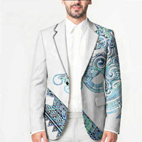 Kahui Whetu Paua shell Kowhaiwhai Taniko Personalised Blazer Taniwha Maori Tribal Style