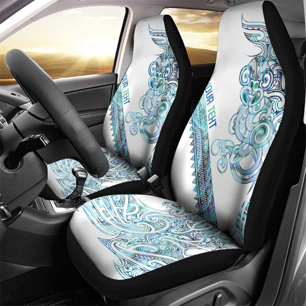 Kahui Whetu Paua shell Kowhaiwhai Taniko Personalised Car Seat Cover Taniwha Maori Tribal Style LT9 - Polynesian Pride