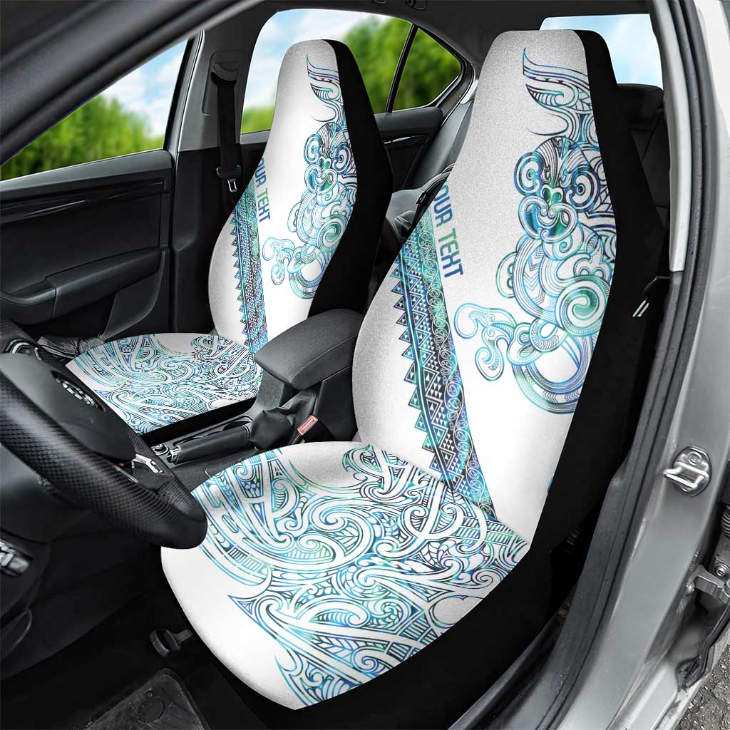 Kahui Whetu Paua shell Kowhaiwhai Taniko Personalised Car Seat Cover Taniwha Maori Tribal Style LT9 - Polynesian Pride