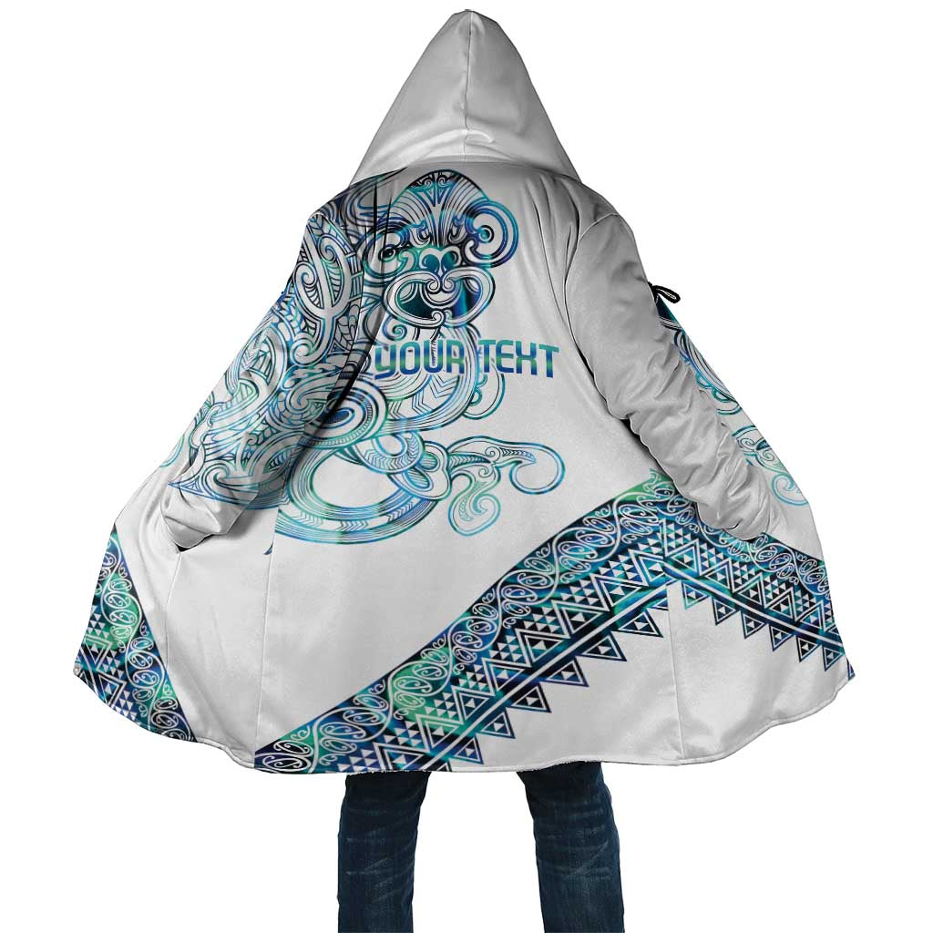 Kahui Whetu Paua shell Kowhaiwhai Taniko Personalised Cloak Taniwha Maori Tribal Style