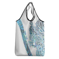 Kahui Whetu Paua shell Kowhaiwhai Taniko Personalised Grocery Bag Taniwha Maori Tribal Style LT9 - Polynesian Pride