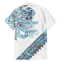 Kahui Whetu Paua shell Kowhaiwhai Taniko Personalised Hawaiian Shirt Taniwha Maori Tribal Style LT9 - Polynesian Pride