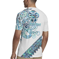 Kahui Whetu Paua shell Kowhaiwhai Taniko Personalised Rugby Jersey Taniwha Maori Tribal Style LT9 - Polynesian Pride