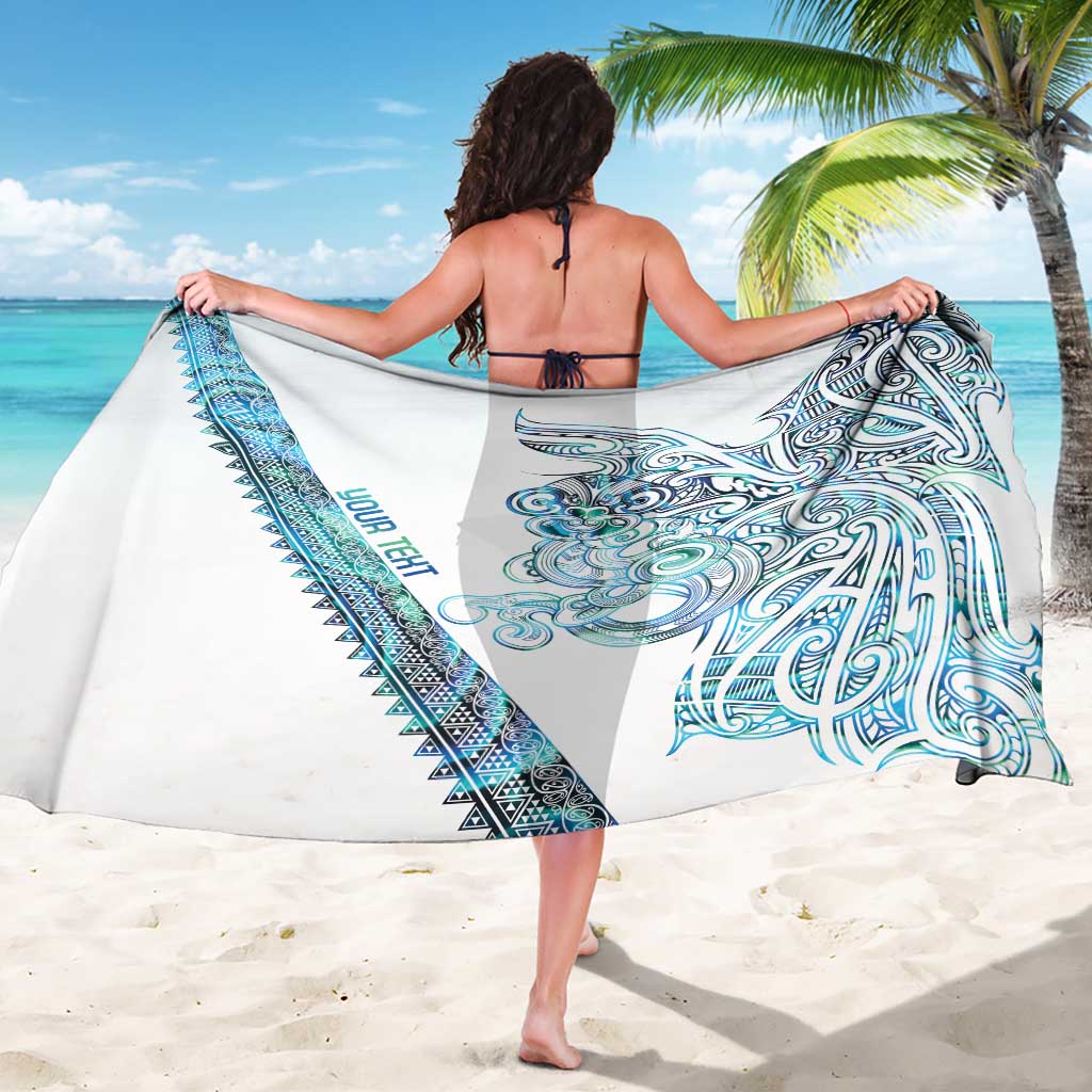 Kahui Whetu Paua shell Kowhaiwhai Taniko Personalised Sarong Taniwha Maori Tribal Style LT9 - Polynesian Pride