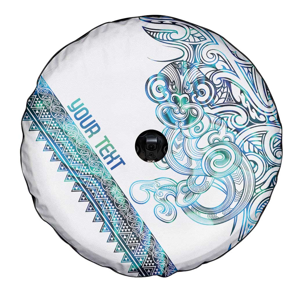 Kahui Whetu Paua shell Kowhaiwhai Taniko Personalised Spare Tire Cover Taniwha Maori Tribal Style LT9 - Polynesian Pride