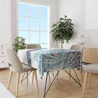 Kahui Whetu Paua shell Kowhaiwhai Taniko Personalised Tablecloth Taniwha Maori Tribal Style