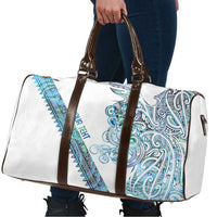 Kahui Whetu Paua shell Kowhaiwhai Taniko Personalised Travel Bag Taniwha Maori Tribal Style LT9 - Polynesian Pride