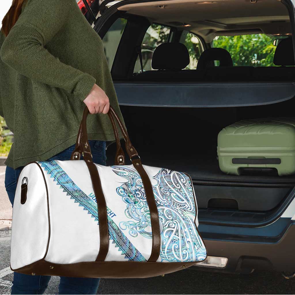 Kahui Whetu Paua shell Kowhaiwhai Taniko Personalised Travel Bag Taniwha Maori Tribal Style LT9 - Polynesian Pride