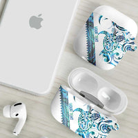 Kahui Whetu Paua shell Kowhaiwhai Taniko Personalised AirPods Case Turtle Tattoo Maori Tribal Style LT9 - Polynesian Pride